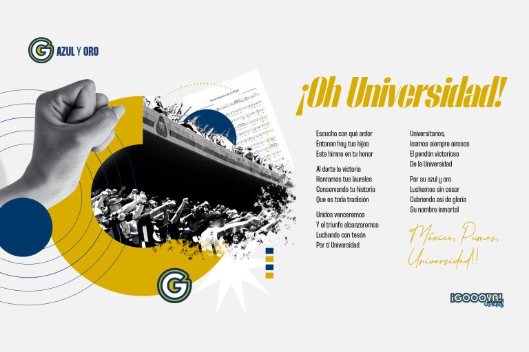 Nuestro Himno Deportivo Universitario, una expresión del alma.