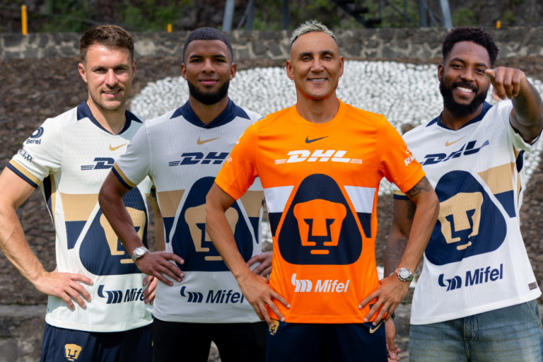 Keylor Navas, Aaron Ramsey, Pedro Vite y la Pantera Angulo llegaron con hambre d de ganar títulos en los Pumas. (Fotos: Pumas MX)