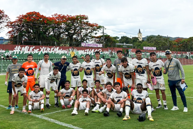 Pumas Sub 21 debuta con triunfo sobre el Xenit de Rusia, en la Copa Xérem de Brasil. (Foto Pumas MX)