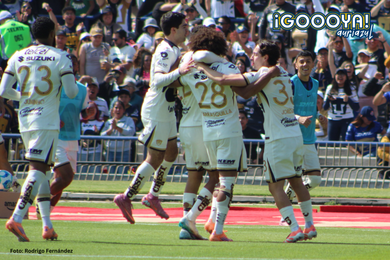 Pumas empató 1-1 ante Querétaro en la jornada 1, con un gol de Coco Carrasquilla. (Foto: Rodrigo Fernández)