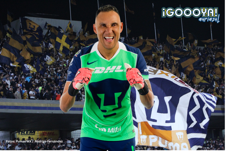 Pumas vs Toluca, duelo de invictos y una prueba de fuego para Keylor Navas con su jersey Nike Total 90. (Foto: Pumas MX / Rodrigo Fernández)