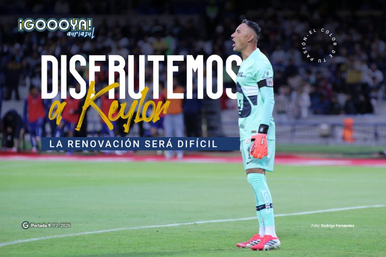 Keylor Navas y Pumas entran en negociaciones complicadas, y a la afición le queda disfrutarlo el tiempo que esté en Universidad, (Foto: Rodrigo Fernández)