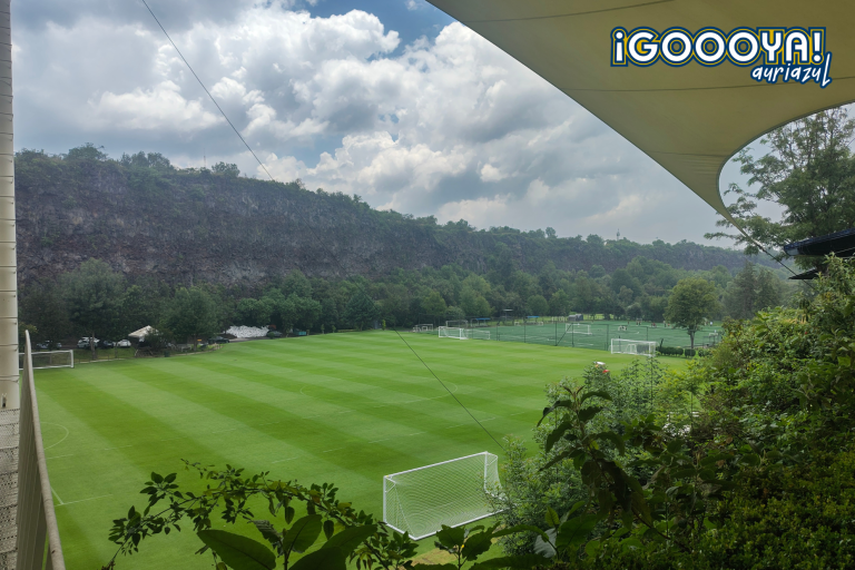 Vista panorámica de las instalaciones de la Cantera de Pumas, en Ciudad Universitaria