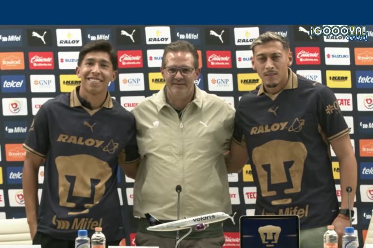 Pumas presenta a Luciano Herrera y Víctor Arteaga rumbo al Apertura 2026