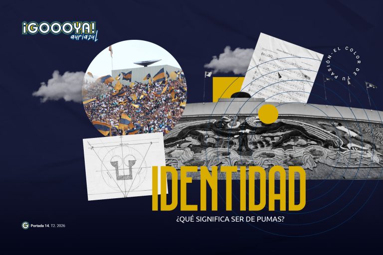 Portada ¡GOOOYA! Auriazul de agosto 2026, identidad universitaria de Pumas UNAM