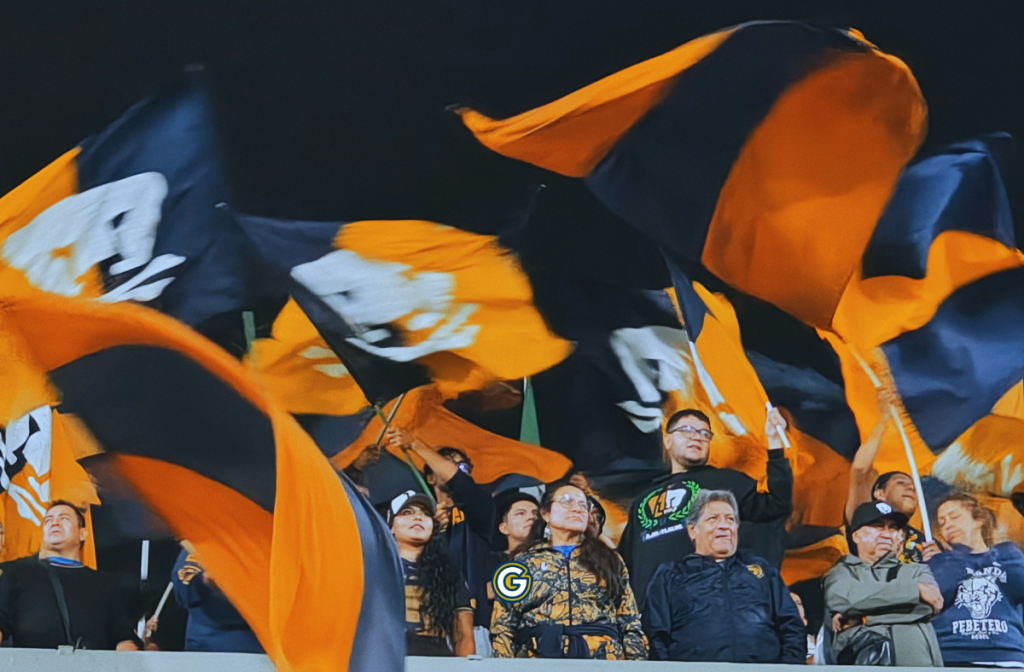 Afición de Pumas en el Olímpico Universitario contra León, Apertura 2026