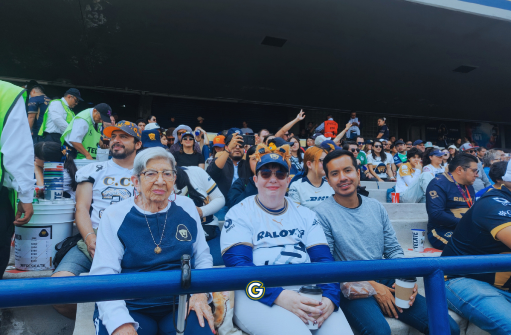 Afición de Pumas en el Olímpico Universitario contra Atlético de San Luis, Apertura 2026