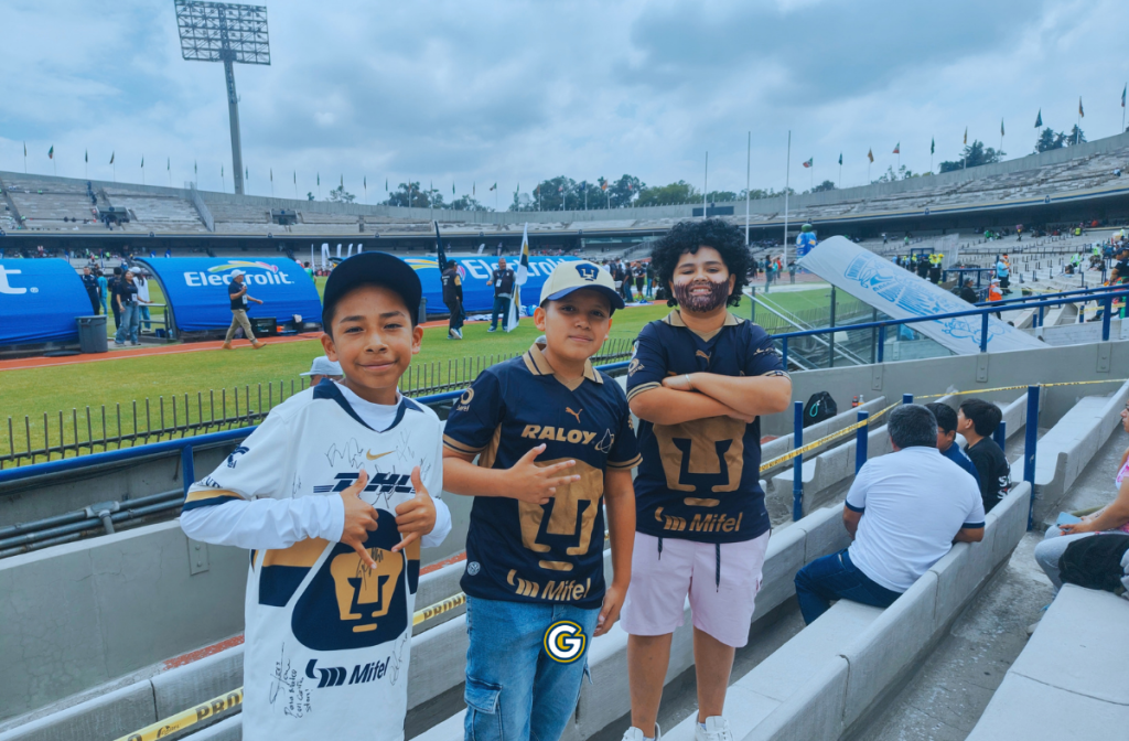 Afición de Pumas en el Olímpico Universitario contra Atlético de San Luis, Apertura 2026