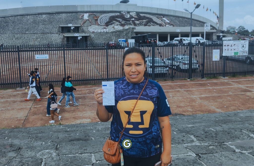 Afición de Pumas en el Olímpico Universitario contra Atlético de San Luis, Apertura 2026