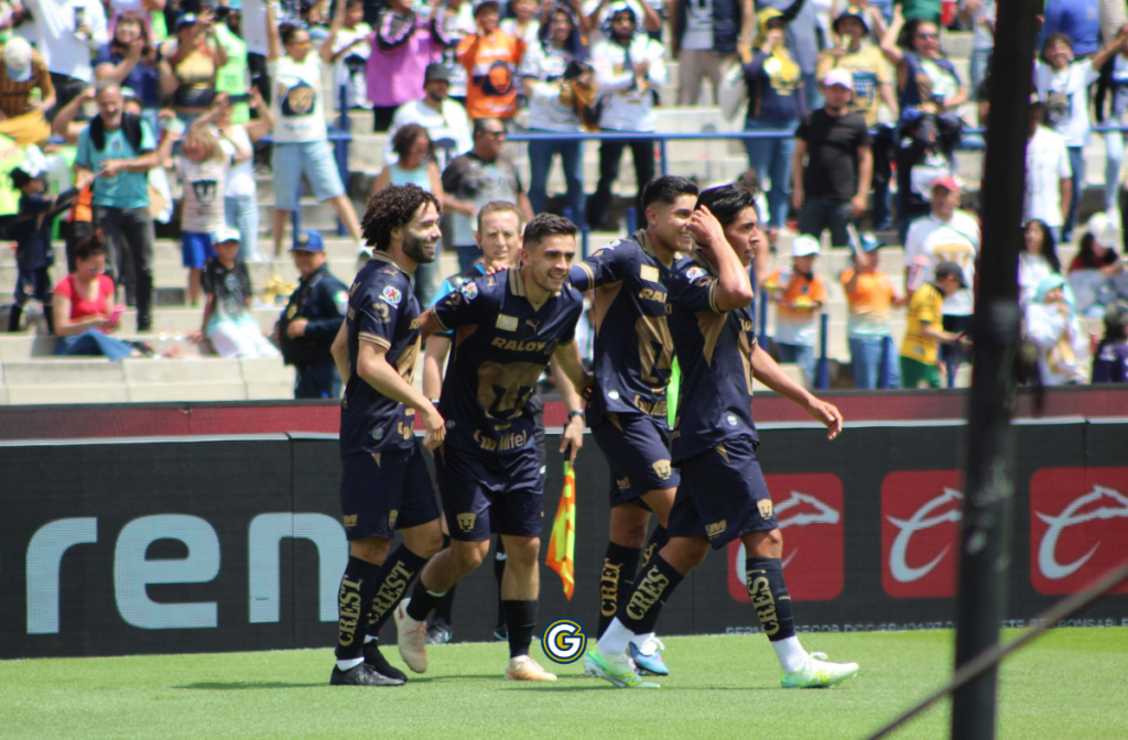 Pumas vs Atlético de San Luis en el Estadio Olímpico Universitario, jornada 10 del Apertura 2026
