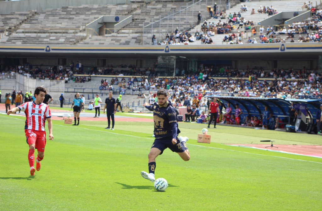 Pumas vs Atlético de San Luis en el Estadio Olímpico Universitario, jornada 10 del Apertura 2026
