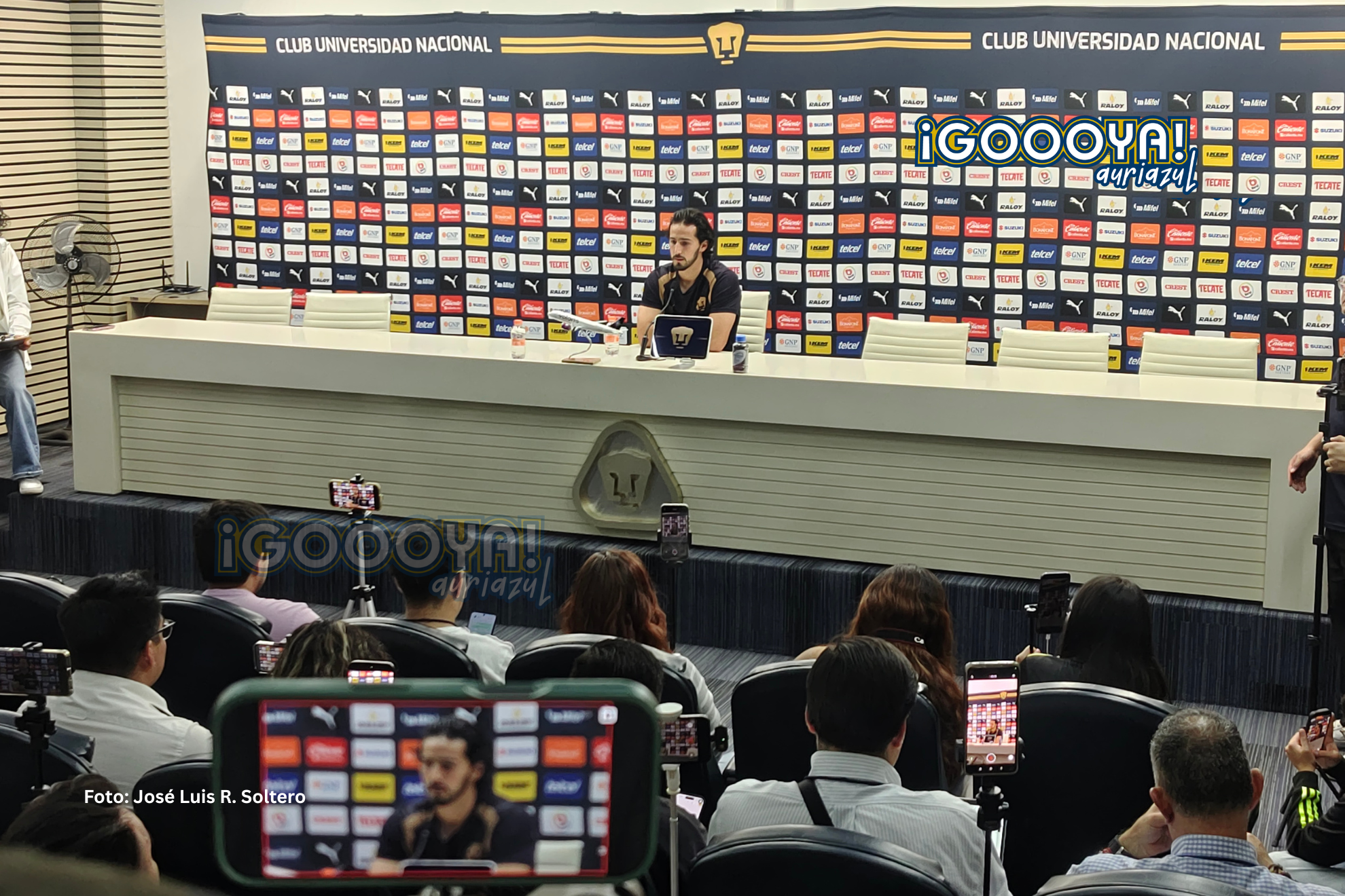Pablo Bennevendo en conferencia de prensa de Pumas previo al partido ante Tigres